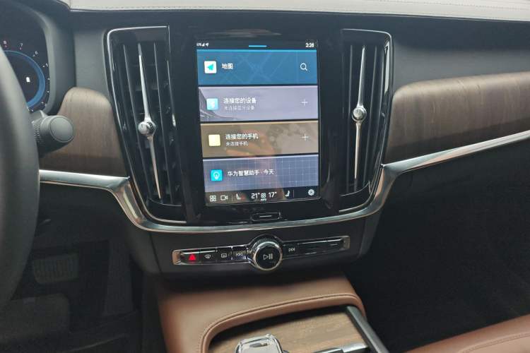 Used Volvo S90 2023 B5 Zhiyuan Luxury Edition Audio And AC Panel