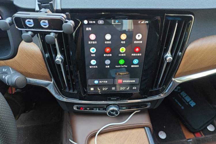 Used Volvo S90 2024 B5 Zhiyi Luxury Edition Audio And AC Panel