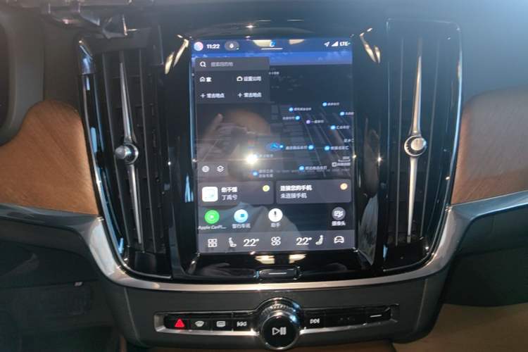 Used Volvo S90 2024 B5 Zhiyi Luxury Edition Audio And AC Panel