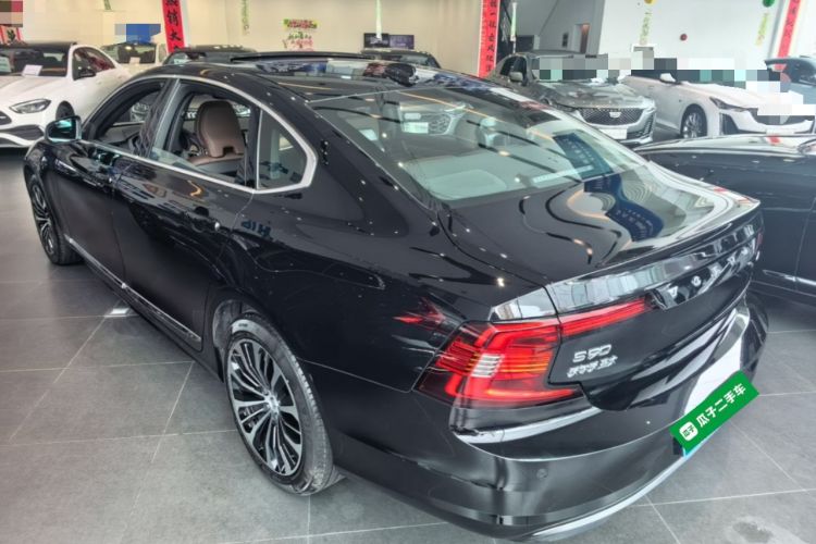 Used Volvo S90 2024 B5 Zhiyi Luxury Edition Rear Left 45 Deg