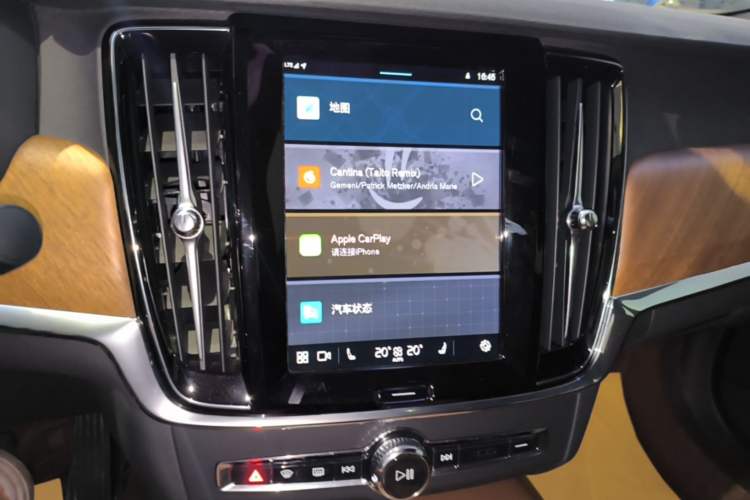 Used Volvo S90 2025 B5 Zhiyi Luxury Edition Audio And AC Panel
