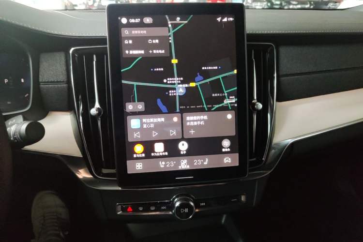 Used Volvo S90 2026 B5 Zhiyuan Luxury Edition Audio And AC Panel