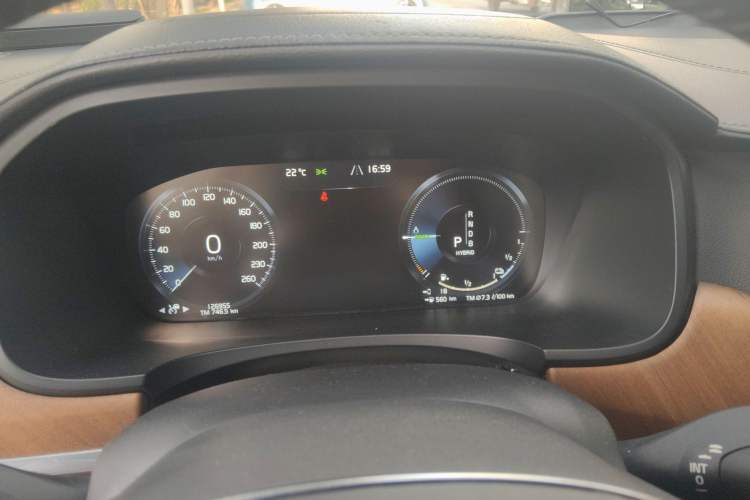 Used Volvo S90 New Energy 2019 T8 E-Drive Hybrid Intelligent Luxury Version China V Standard Instrument Cluster