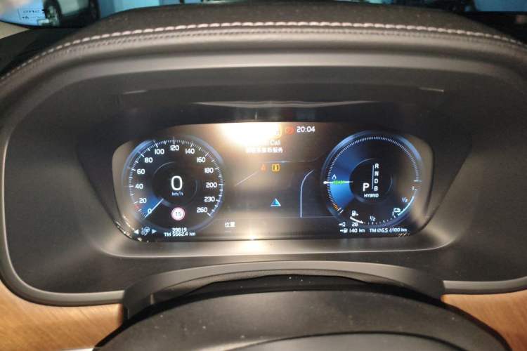 Used Volvo S90 New Energy 2019 T8 E-Drive Hybrid Intelligent Luxury Version China V Standard Instrument Cluster