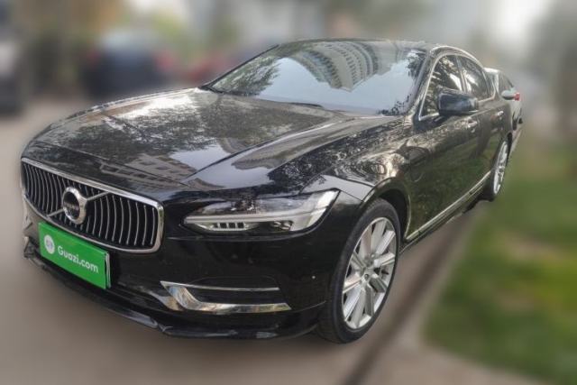 Used Volvo S90 New Energy 2019 T8 E-Drive Hybrid Intelligent Luxury Version China V Standard