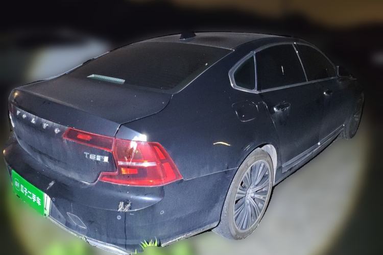 Used Volvo S90 New Energy 2019 T8 E-Drive Hybrid Intelligent Luxury Version China V Standard Rear Right 45 Deg