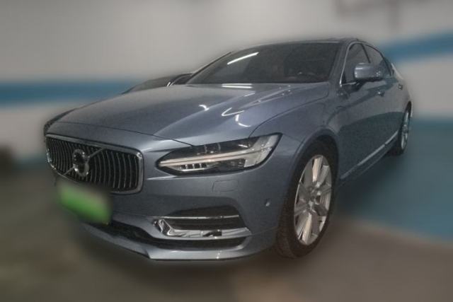 Used Volvo S90 New Energy 2019 T8 E-Drive Hybrid Intelligent Luxury Version China V Standard