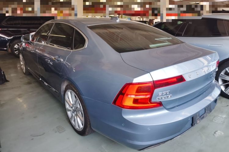 Used Volvo S90 New Energy 2019 T8 e-Drive Hybrid Intelligent Luxury Version China VI Standard Rear Left 45 Deg