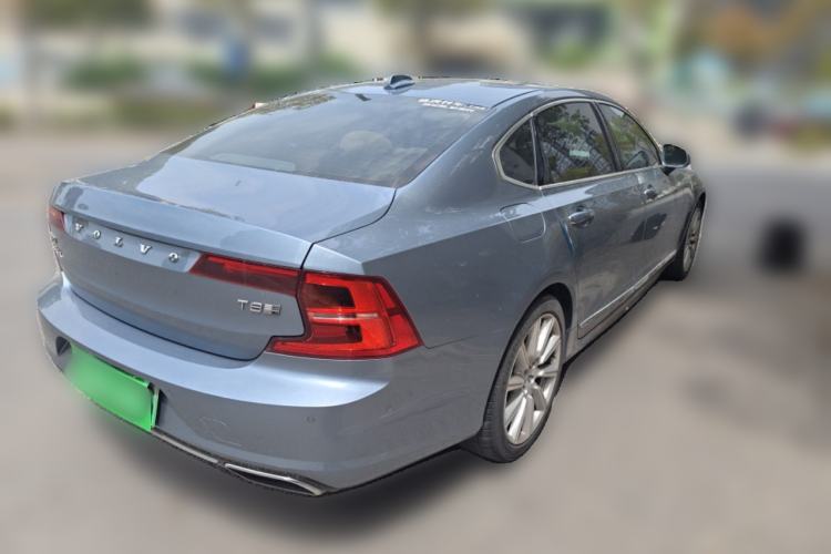 Used Volvo S90 New Energy 2019 T8 e-Drive Hybrid Intelligent Luxury Version China VI Standard Rear Right 45 Deg