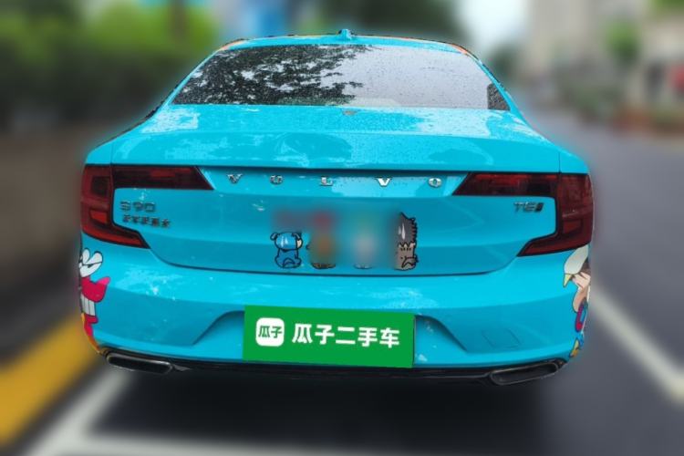 Used Volvo S90 New Energy 2019 T8 e-Drive Hybrid Intelligent Luxury Version China VI Standard Rear