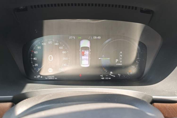 Used Volvo S90 New Energy 2019 T8 E-Drive Hybrid Intelligent Luxury Version China V Standard Instrument Cluster