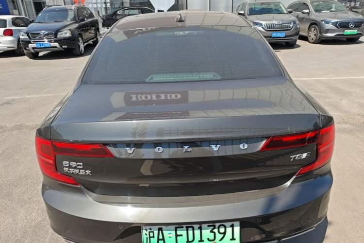 Used Volvo S90 New Energy 2019 T8 E-Drive Hybrid Intelligent Luxury Version China V Standard Rear