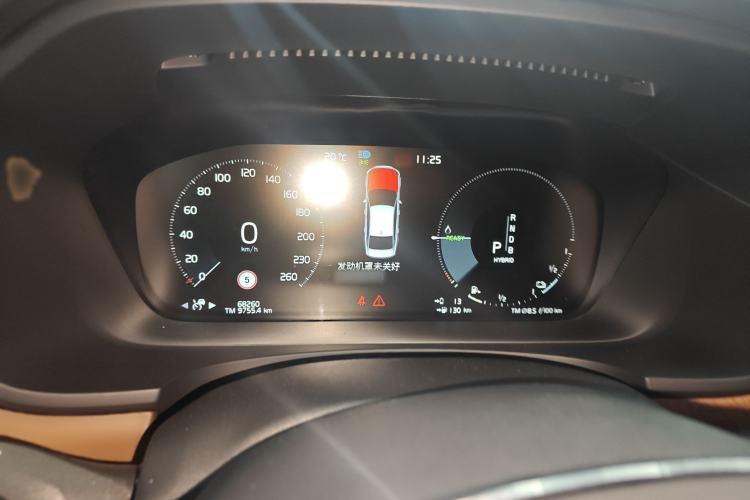 Used Volvo S90 New Energy 2019 T8 e-Drive Hybrid Intelligent Luxury Version China VI Standard Instrument Cluster