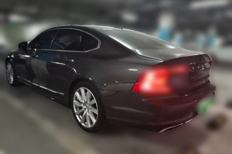 Used Volvo S90 New Energy 2019 T8 e-Drive Hybrid Intelligent Luxury Version China VI Standard Rear Left 45 Deg