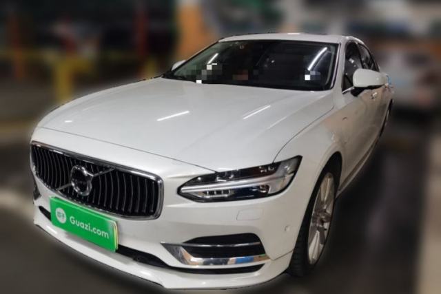 Used Volvo S90 New Energy 2019 T8 E-Drive Hybrid Intelligent Luxury Version China V Standard