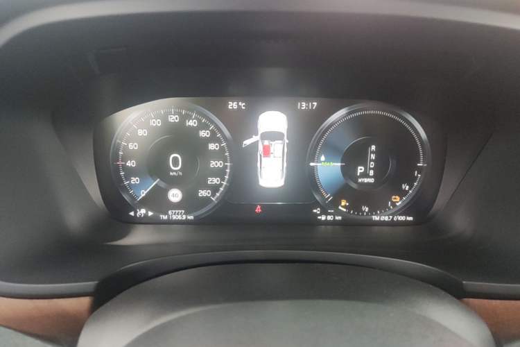 Used Volvo S90 New Energy 2019 T8 E-Drive Hybrid Intelligent Luxury Version China V Standard Instrument Cluster