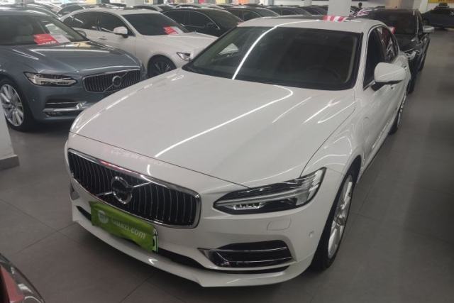 Used Volvo S90 New Energy 2019 T8 E-Drive Hybrid Intelligent Luxury Version China V Standard