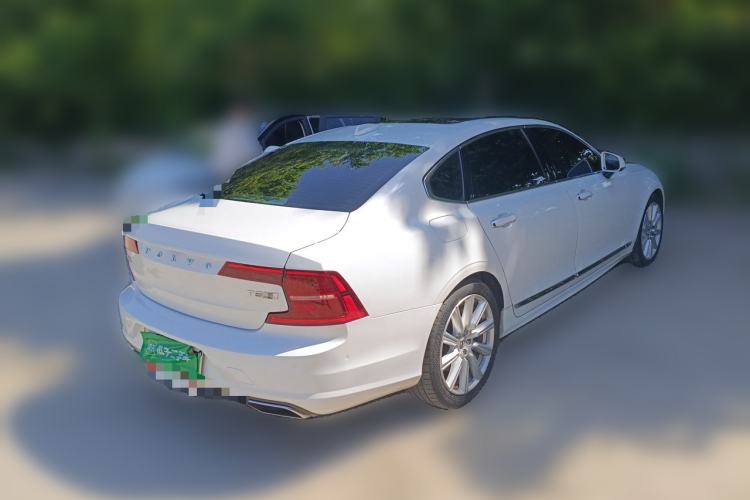 Used Volvo S90 New Energy 2019 T8 E-Drive Hybrid Intelligent Luxury Version China V Standard Rear Right 45 Deg