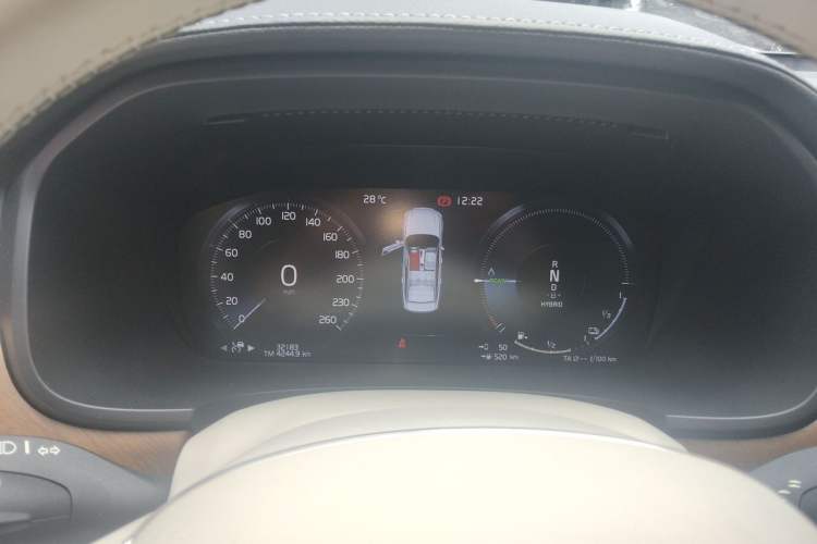 Used Volvo S90 New Energy 2020 T8 eDrive Hybrid Luxury Edition Instrument Cluster