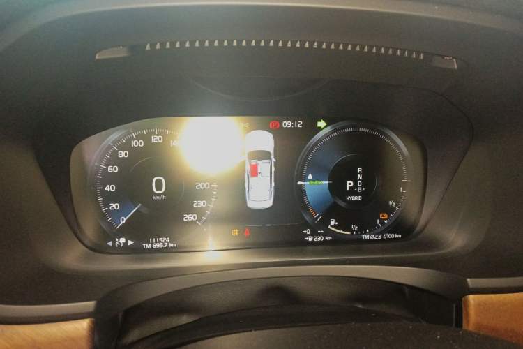 Used Volvo S90 New Energy 2020 T8 e-Drive Hybrid – Zhiyi Luxury Edition Instrument Cluster
