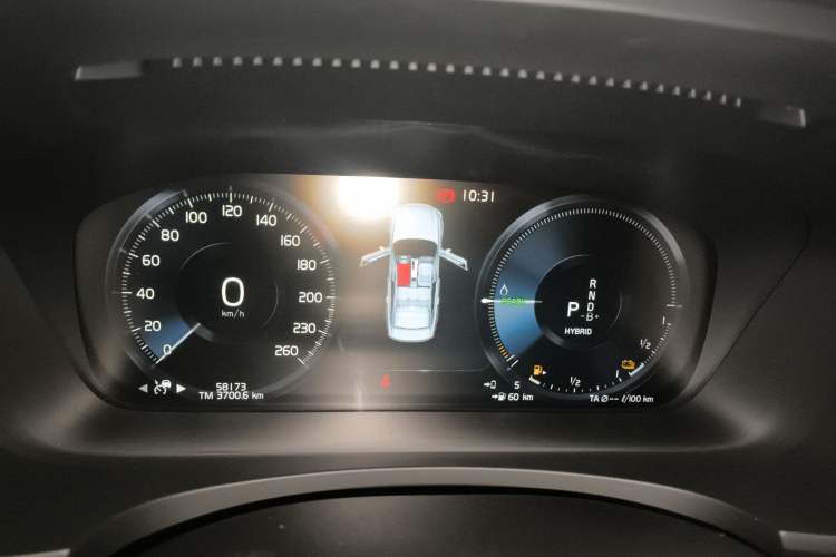 Used Volvo S90 New Energy 2020 T8 eDrive Hybrid Luxury Edition Instrument Cluster