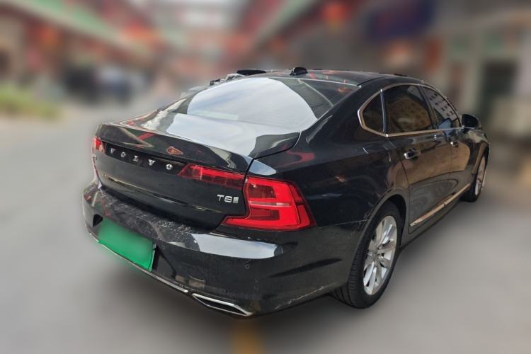 Used Volvo S90 New Energy 2020 T8 e-Drive Hybrid – Zhiyi Luxury Edition Rear Right 45 Deg