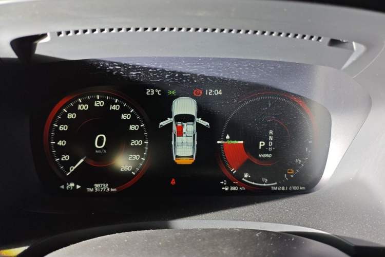 Used Volvo S90 New Energy 2020 T8 eDrive Hybrid Luxury Edition Instrument Cluster