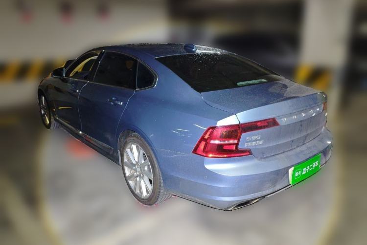 Used Volvo S90 New Energy 2020 T8 eDrive Hybrid Luxury Edition Rear Left 45 Deg