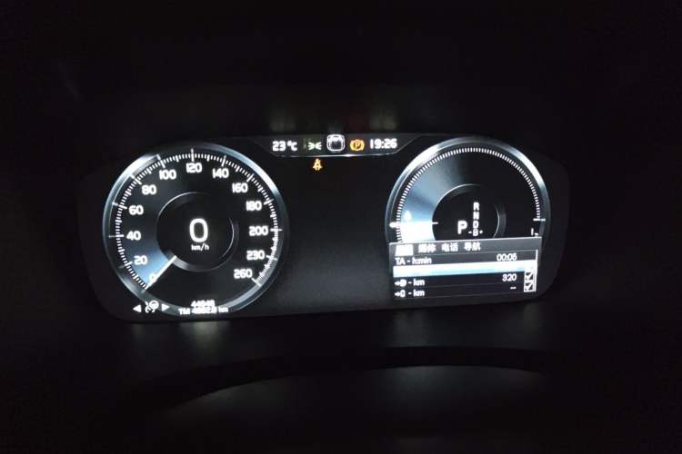 Used Volvo S90 New Energy 2020 T8 e-Drive Hybrid – Zhiyi Luxury Edition Instrument Cluster
