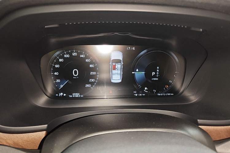 Used Volvo S90 New Energy 2020 T8 e-Drive Hybrid – Zhiyi Luxury Edition Instrument Cluster