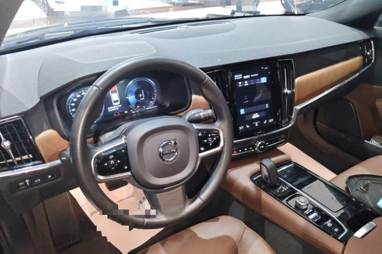 Used Volvo S90 New Energy 2021 T8 eDrive Hybrid Zhiyi Luxury Edition Center Console