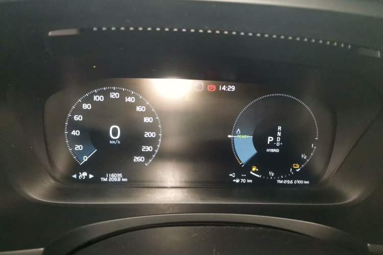 Used Volvo S90 New Energy 2021 T8 eDrive Hybrid Zhiyi Luxury Edition Instrument Cluster