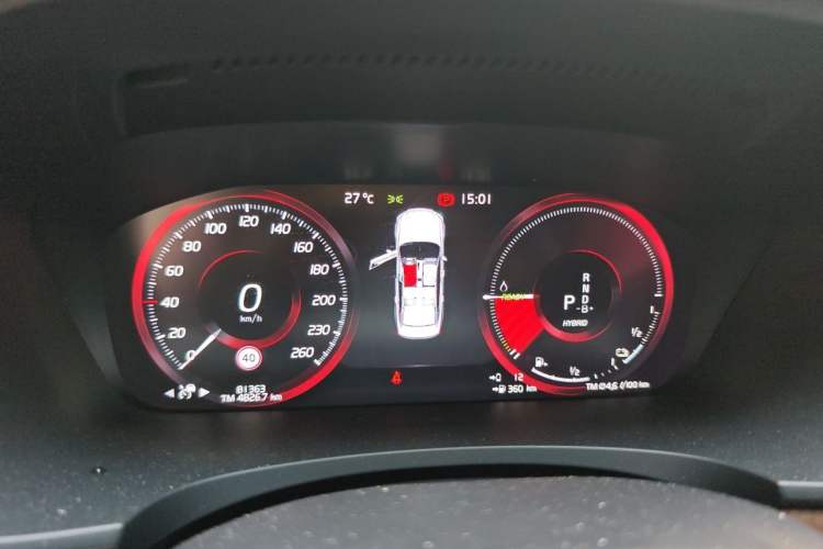 Used Volvo S90 New Energy 2021 T8 e-Drive Hybrid Luxury Edition Instrument Cluster