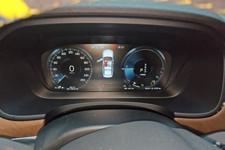 Used Volvo S90 New Energy 2021 T8 eDrive Hybrid Zhiyi Luxury Edition Instrument Cluster