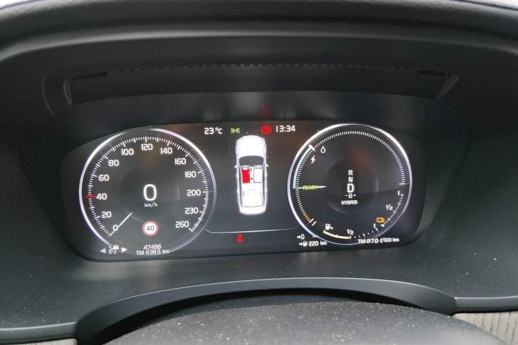 Used Volvo S90 New Energy 2021 T8 e-Drive Hybrid Luxury Edition Instrument Cluster