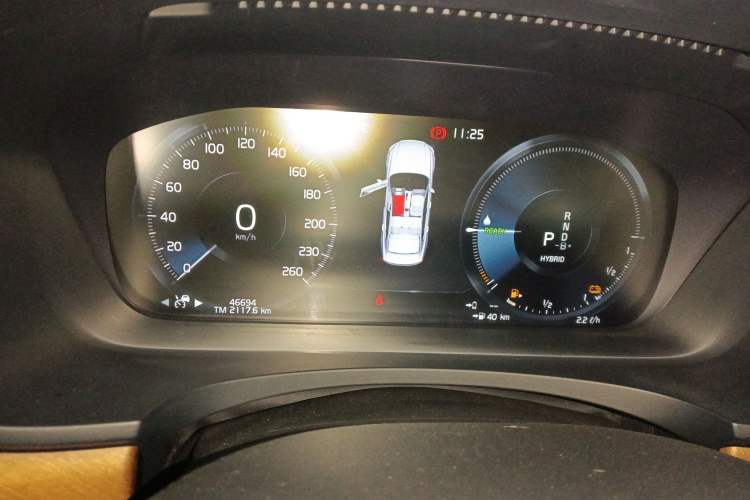 Used Volvo S90 New Energy 2021 T8 eDrive Hybrid Zhiyi Luxury Edition Instrument Cluster