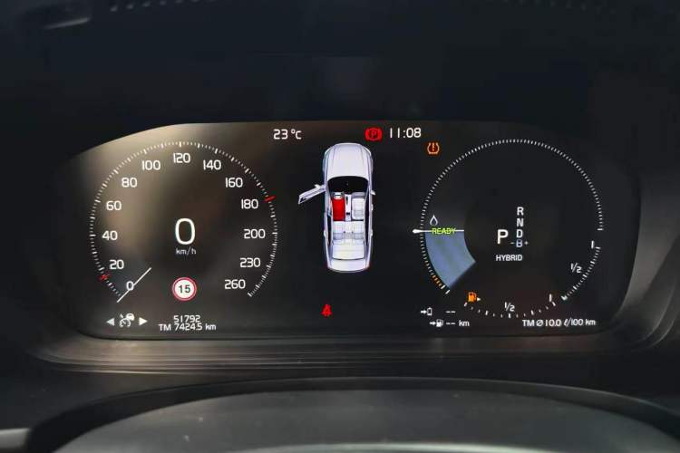 Used Volvo S90 New Energy 2021 T8 e-Drive Hybrid Luxury Edition Instrument Cluster