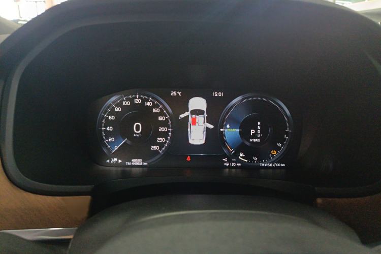 Used Volvo S90 New Energy 2021 T8 eDrive Hybrid Zhiyi Luxury Edition Instrument Cluster