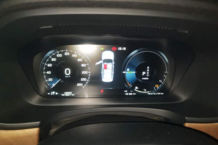 Used Volvo S90 New Energy 2021 T8 eDrive Hybrid Zhiyi Luxury Edition Instrument Cluster