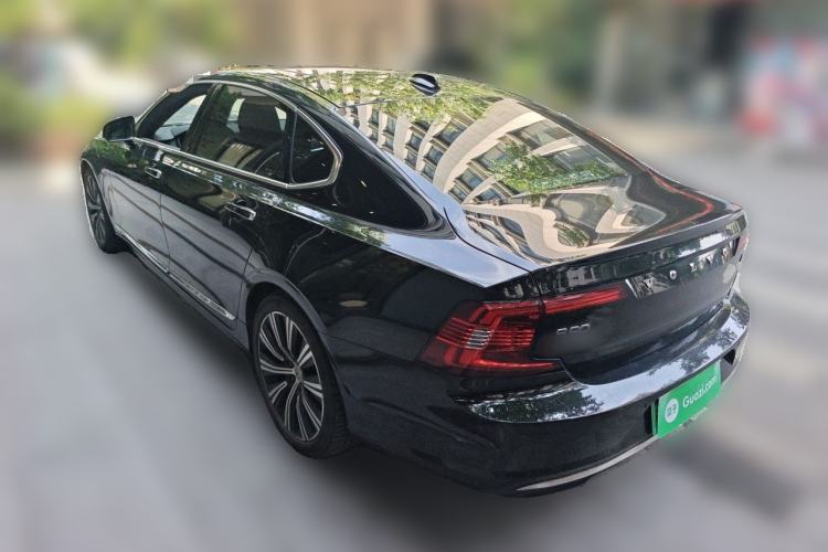 Used Volvo S90 New Energy 2021 T8 e-Drive Hybrid Luxury Edition Rear Left 45 Deg