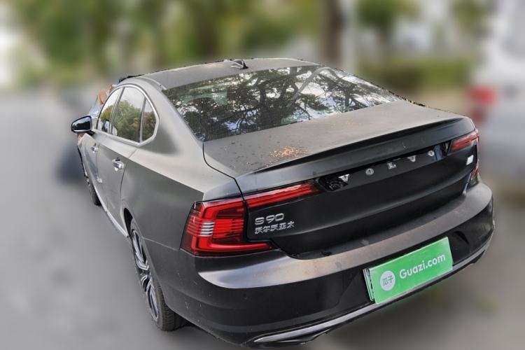 Used Volvo S90 New Energy 2021 T8 e-Drive Hybrid Luxury Edition Rear Left 45 Deg