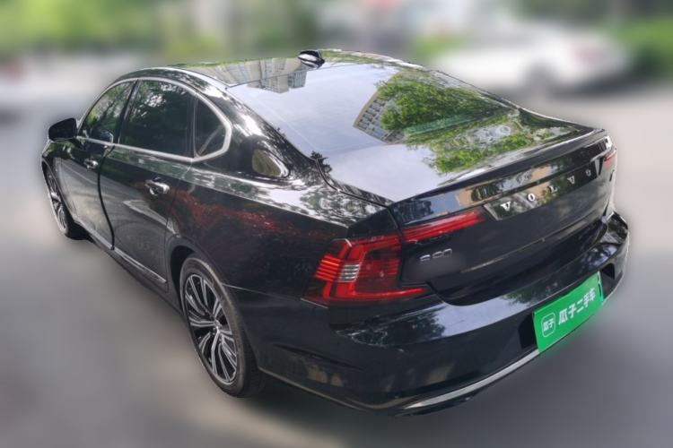 Used Volvo S90 New Energy 2021 T8 eDrive Hybrid Zhiyi Luxury Edition Rear Left 45 Deg