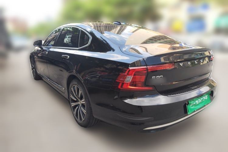 Used Volvo S90 New Energy 2021 T8 eDrive Hybrid Zhiyi Luxury Edition Rear Left 45 Deg