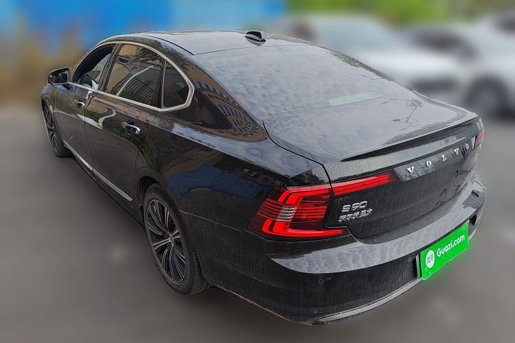 Used Volvo S90 New Energy 2021 T8 eDrive Hybrid Zhiyi Luxury Edition Rear Left 45 Deg