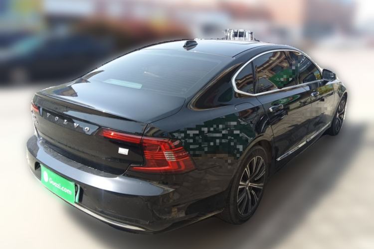 Used Volvo S90 New Energy 2021 T8 eDrive Hybrid Zhiyi Luxury Edition Rear Right 45 Deg