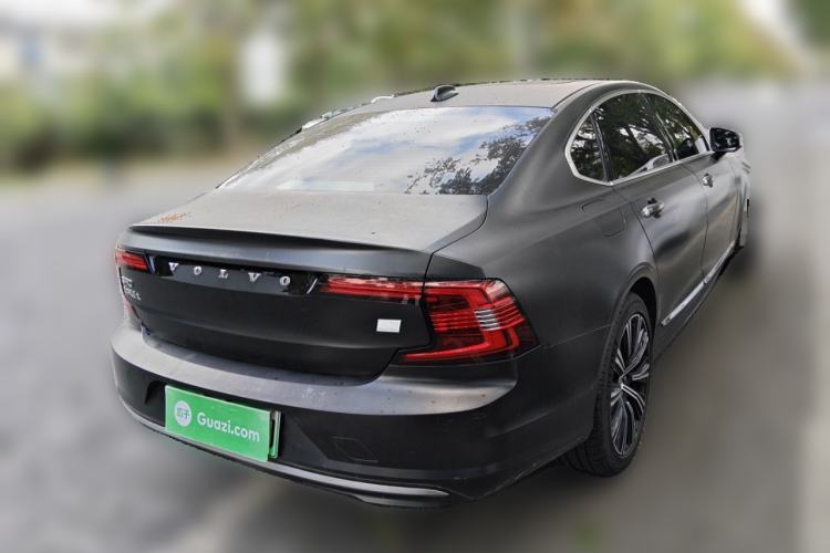 Used Volvo S90 New Energy 2021 T8 e-Drive Hybrid Luxury Edition Rear Right 45 Deg