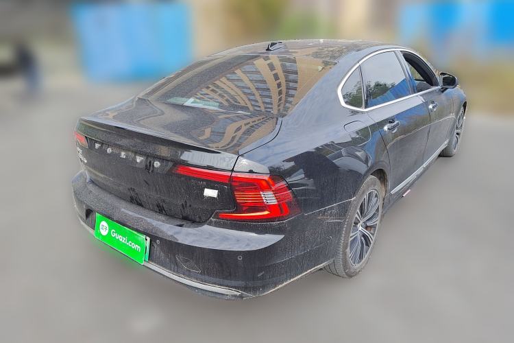 Used Volvo S90 New Energy 2021 T8 eDrive Hybrid Zhiyi Luxury Edition Rear Right 45 Deg