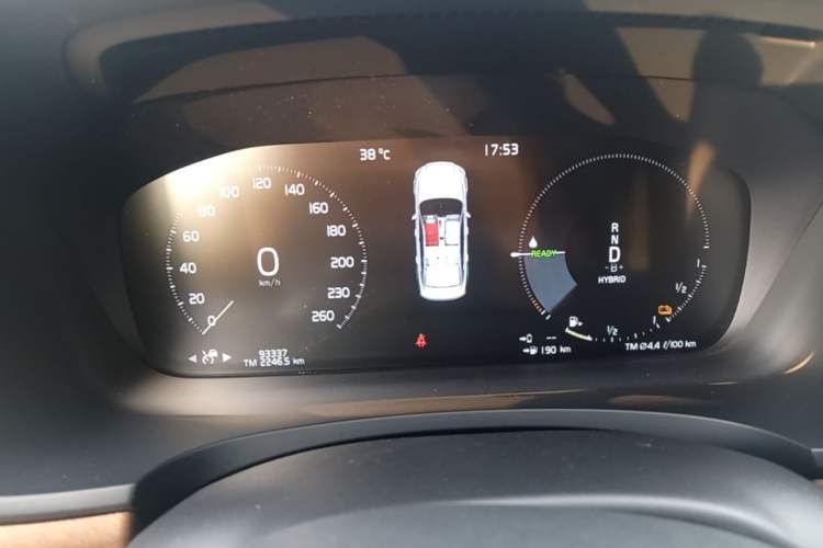 Used Volvo S90 New Energy 2021 T8 eDrive Hybrid Zhiyi Luxury Edition Instrument Cluster