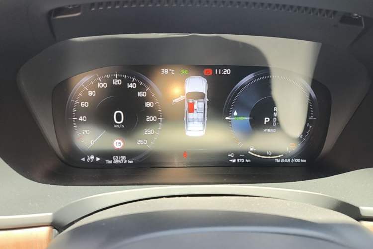 Used Volvo S90 New Energy 2021 T8 e-Drive Hybrid Luxury Edition Instrument Cluster