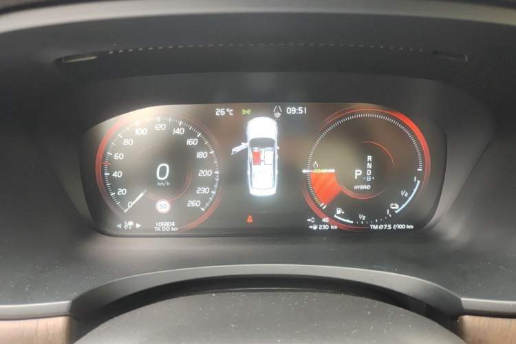 Used Volvo S90 New Energy 2021 T8 e-Drive Hybrid Luxury Edition Instrument Cluster